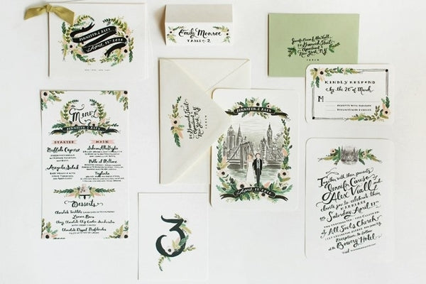 WEDDING INSPO // Quirky Invites You'll Wish You Received