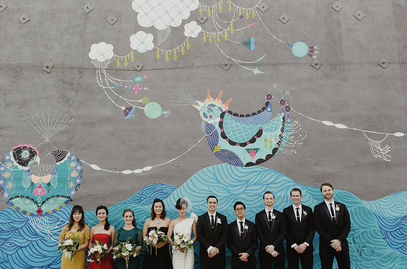 WEDDING INSPO // Nuptial-Worthy Murals